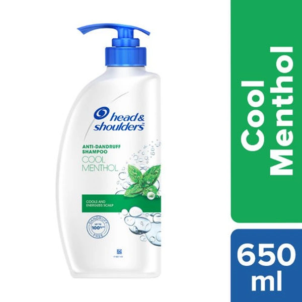 Anti-Dandruff Shampoo - Cool Menthol 650 ml