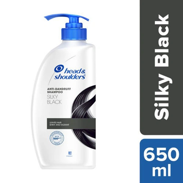 Anti-Dandruff Shampoo - Silky Black 650 ml