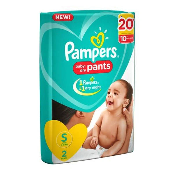 Pampers small size diapers