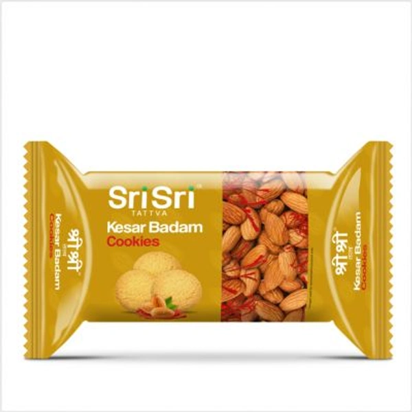 Sri Sri Kesar badam cookies MRP 10