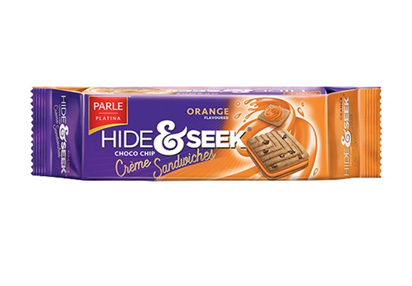 Parle hide and seek choco chip Cream Sandwiches MRP 30