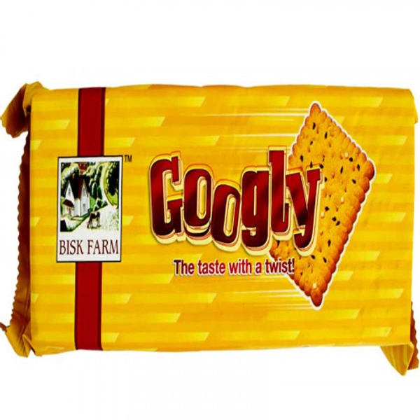bisk farm googly namkin biscuit MRP 30