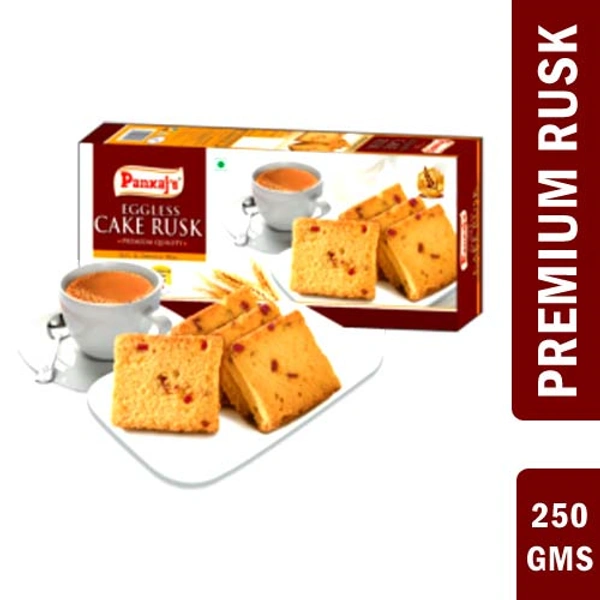 Pankaj's Eggless Cake Rusk 