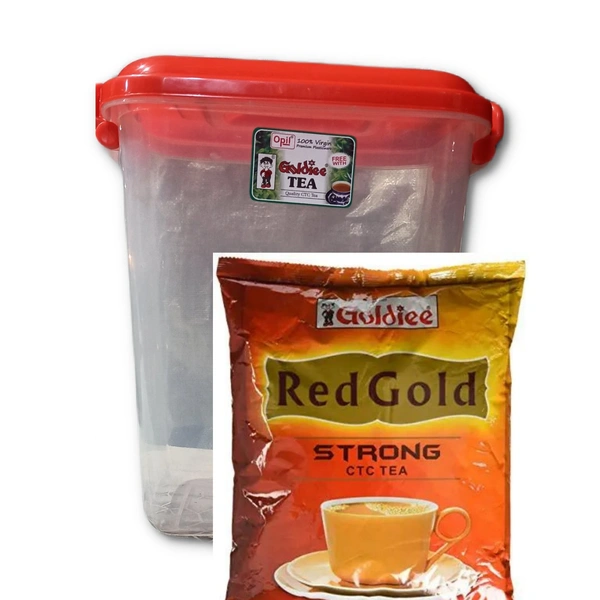 Goldiee Red Gold 900g Tea /Chai + 15 Litre Container Free