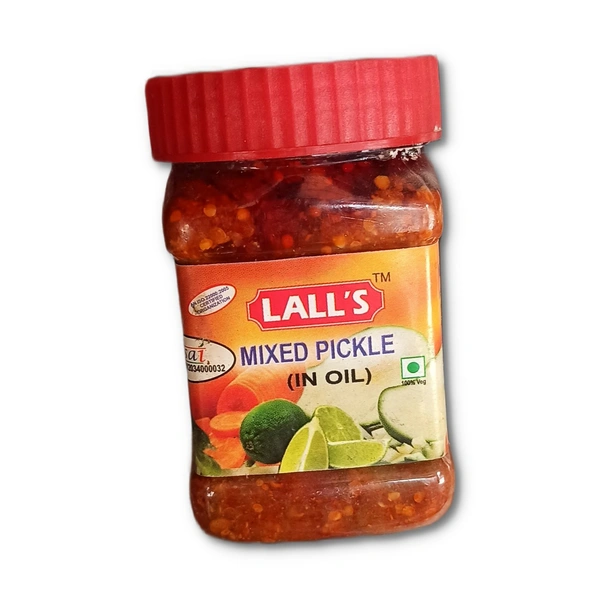 Lall's Mix Pickle/Achar In Oil 150g Pack - 150g