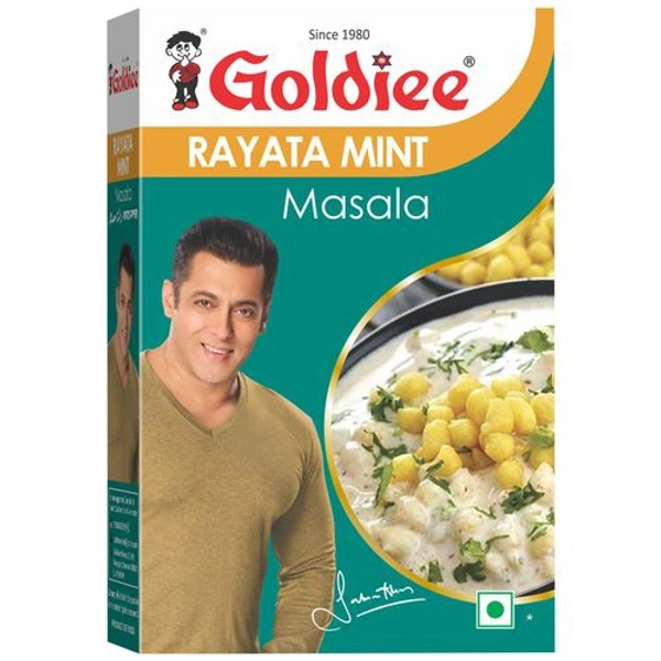 Goldiee Rayata Mint Masala - 50g