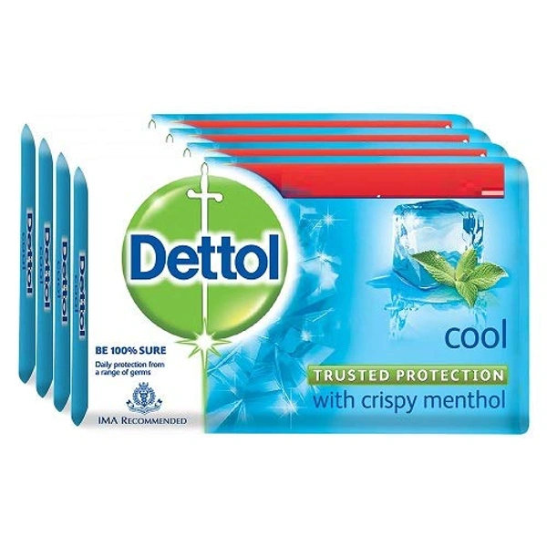 Dettol Cool Soap/Sabun - 75g×3+1free