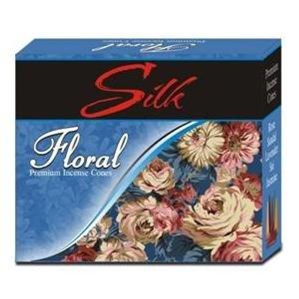 Silk Incense Cone - floral