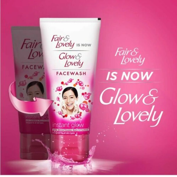 Fair& Lovely Is Now Glow& Lovely Face Wash - 50g