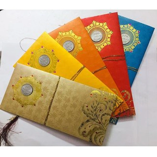 Shagun Envelop Lifafa For Gift - 5pcs large size