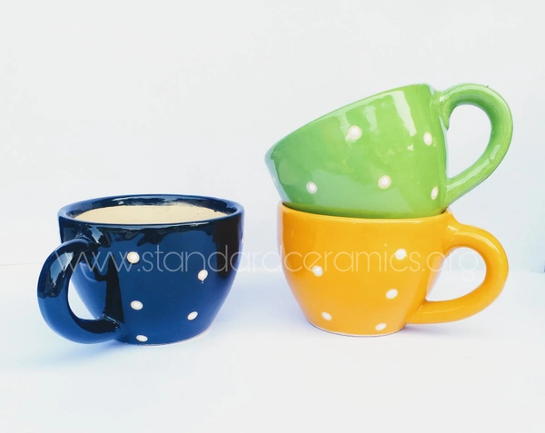 Ceramic Pots SCI - 434 - Size - H- 4.5, W-6 Inches, SCI - 434