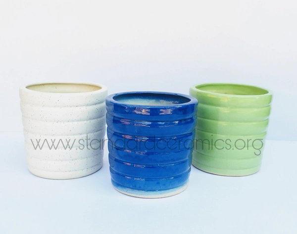 Ceramic Planter (SCI - 441) - H - 5 INCHES, W - 4.7 INCHES, SCI - 441
