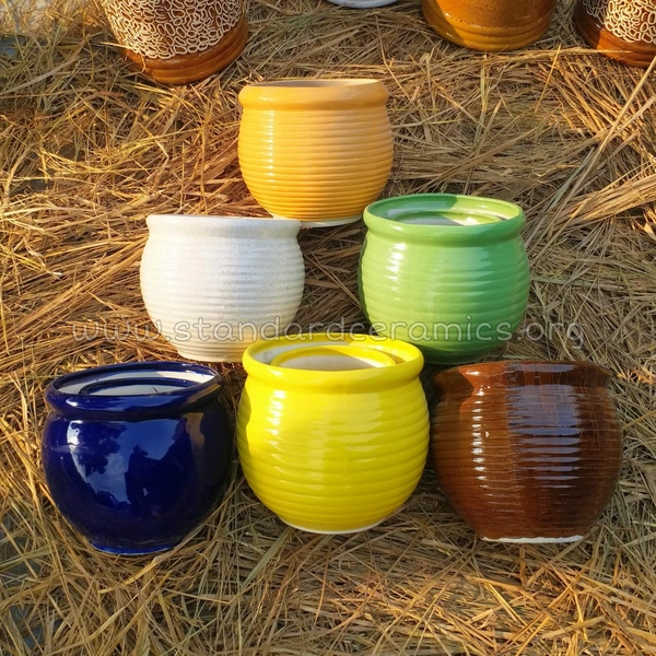 Ceramic Ganda Set Ring SCI - 601 - H- 10,7,5 W- 10,7, 5 Inches, SCI - 601