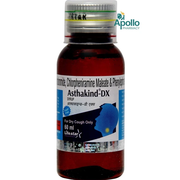 Asthakind DX Syrup 🆓 - 60ml