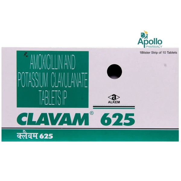 Clavam 625 - 1 Strip