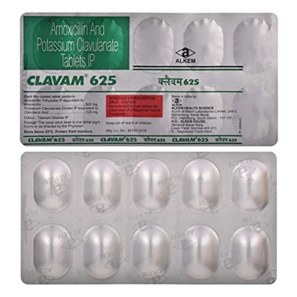 Clavam 625 - 1 Tablet