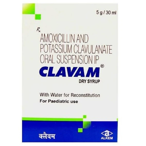 Clavam Dry Syrup - 30ml