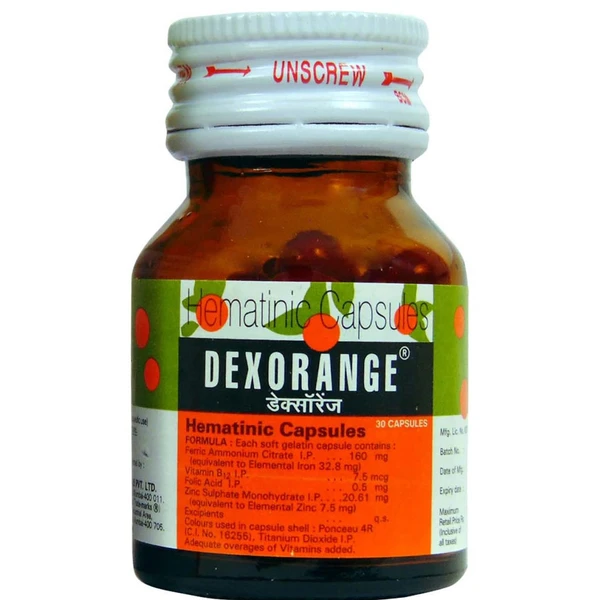 Dexorange Capsule - 1 Bottle of 30 capsules