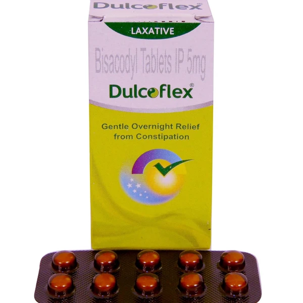 Dulcoflex 5mg Tablet - 1 Strip