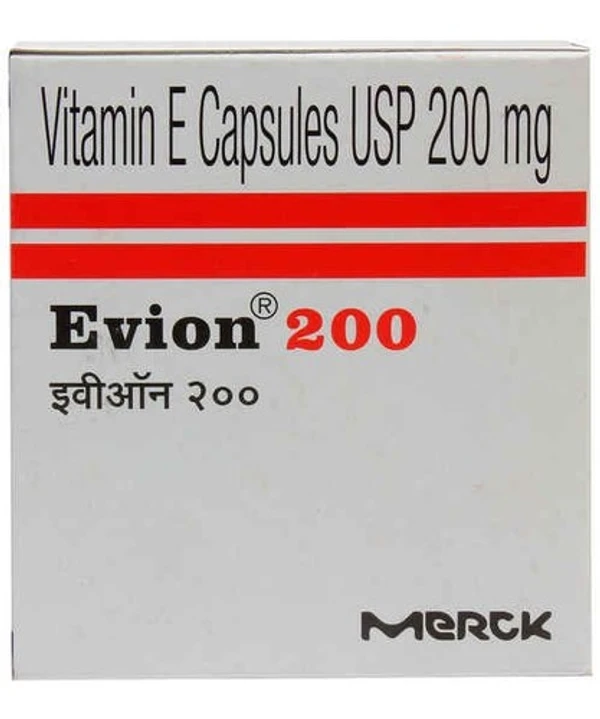 Evion 200 Capsule - 1 Strip