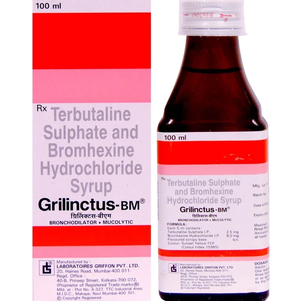 Grilinctus BM Syrup - 100ml