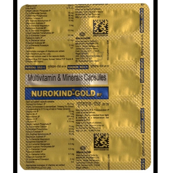 Nurokind Gold RF - 1 Capsule