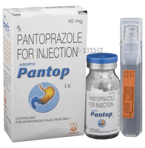 Pantop Injection 40mg - 1 Vial