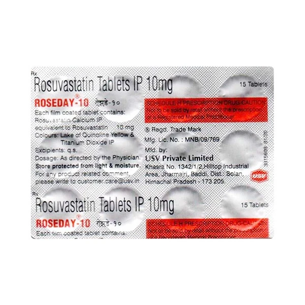 Roseday 10 - 1 Tablet