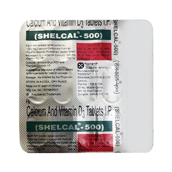 Shelcal 500 - 1 Tablet