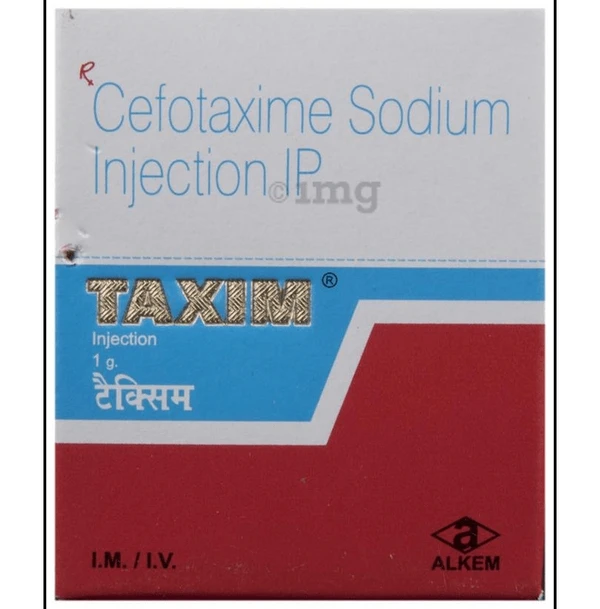 Taxim 1g Injection - 1 Vial