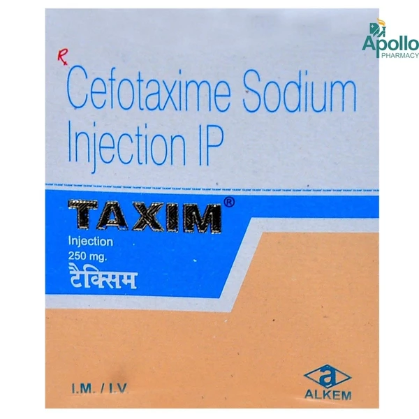 Taxim 250 Injection - 1 Vial