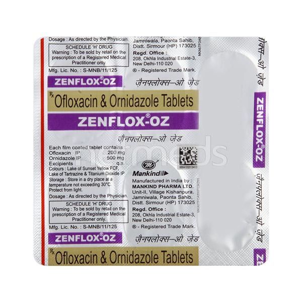 Zenflox OZ - 1 Tablet