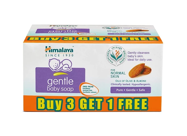 Himalaya Baby Soap Set 1*3 - 75g X 4