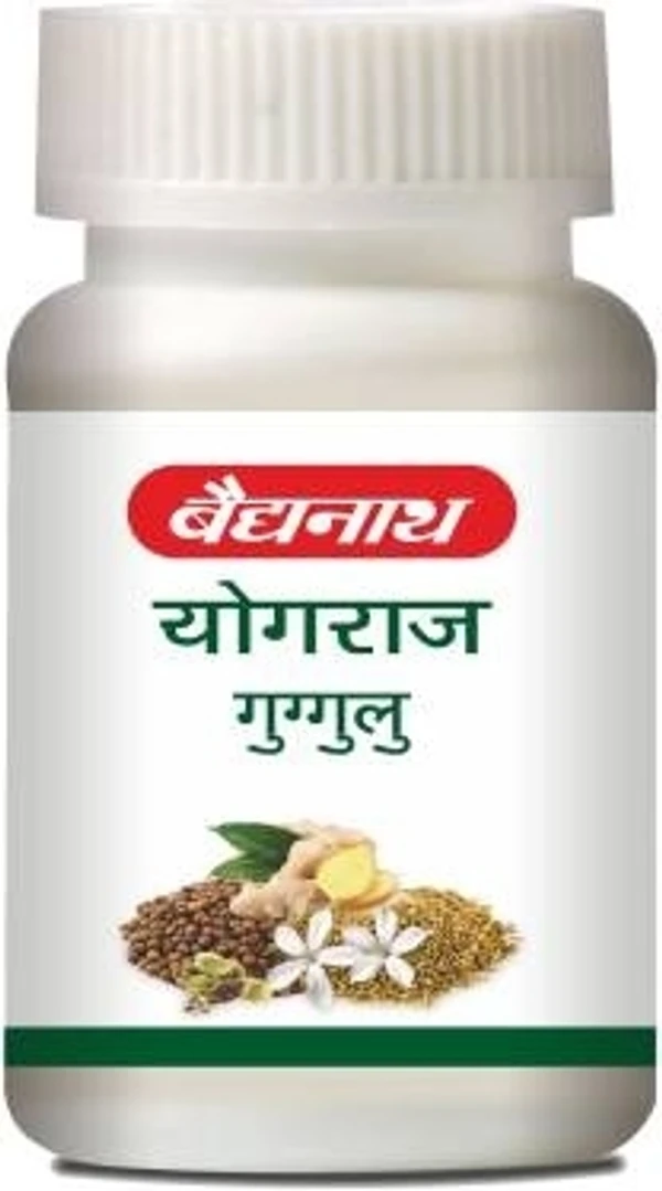 Baidyanath Yograj Guggulu - 1 Bottle of 100 Tablets