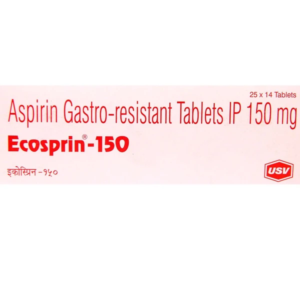 Ecosprin 150 Tablet - 1 Strip