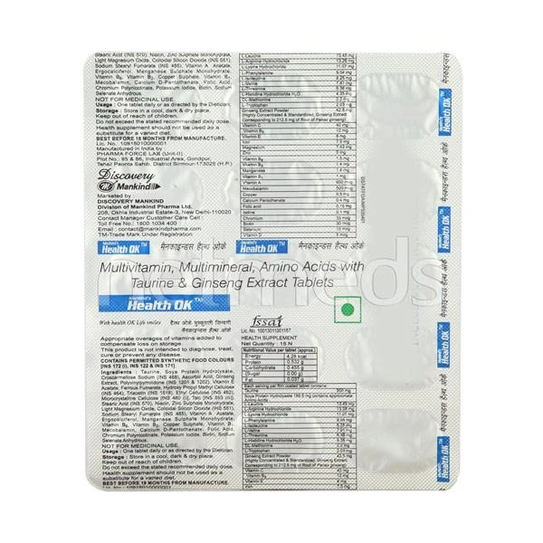 Health OK - 1 Tablet