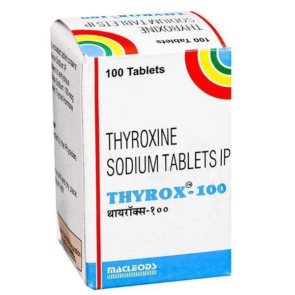 Thyrox 100 Tablet - 1 Bottle of 100 Tablets