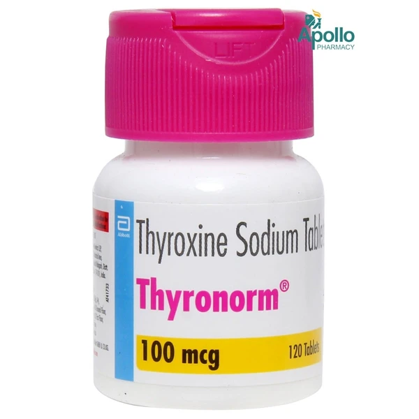 Thyronorm 100mcg Tablet - 1 Bottle of 120 Tablets