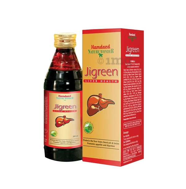 Hamdard Jigreen Syrup - 200ml
