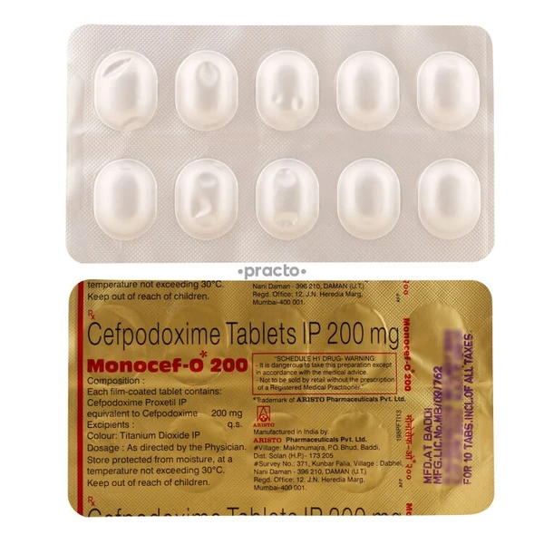 Monocef O 200 - 1 Tablet