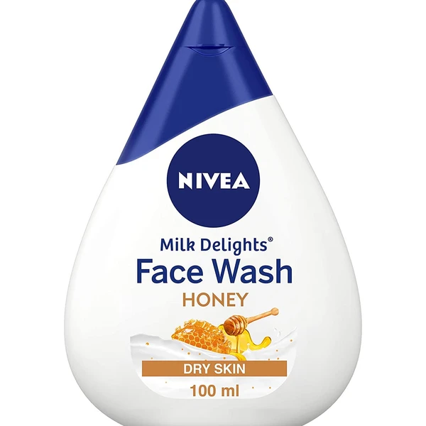NIVEA Women Face Wash Milk Delights Honey - 100ml