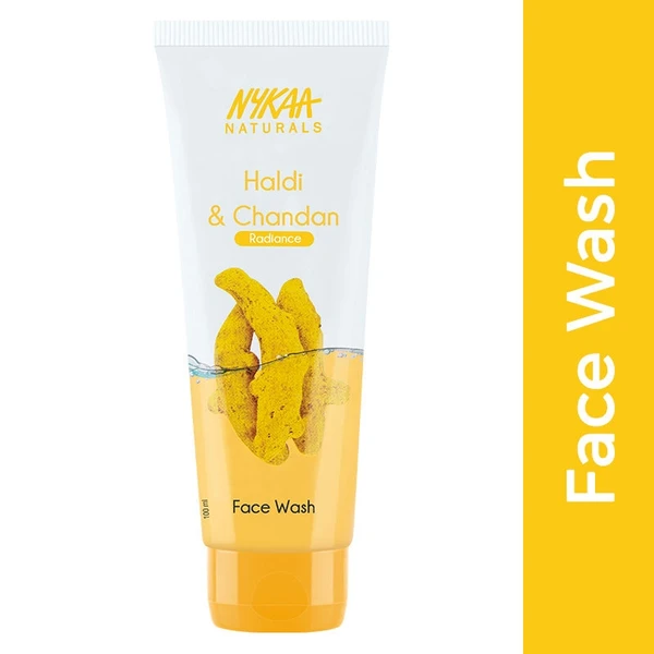 Nykaa Naturals Haldi & Chandan Face Wash - 100ml