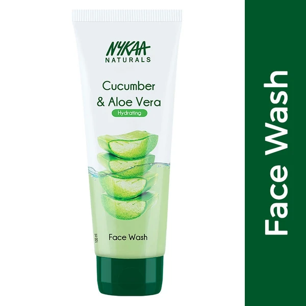 Nykaa Naturals Cucumber & Aloe Vera Face Wash - 100ml