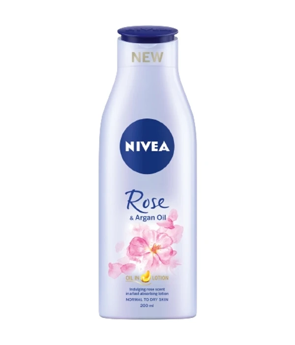 NIVEA Rose & Argan Oil Body Lotion - 200ml