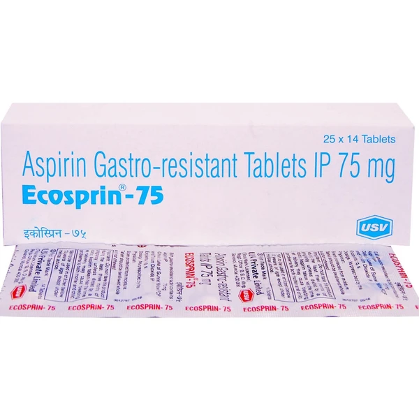 Ecosprin 75 Tablet - 1 Strip