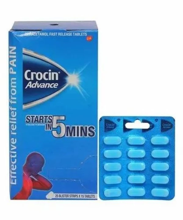 Crocin Advance - 1 Strip