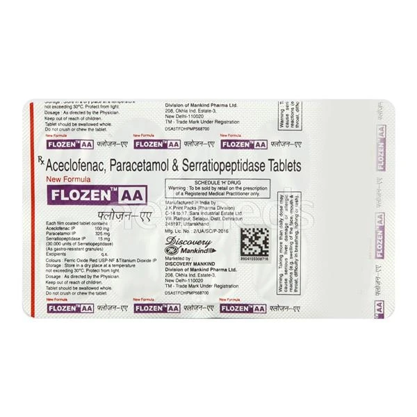 Flozen AA - 1 Tablet