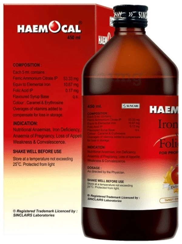 Haemocal Syrup - 450ml