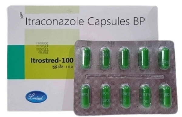 Itrostred 100  - 10 capsules in 1 strip