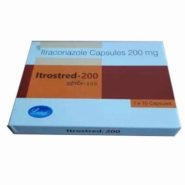 Itrostred 200 - 1 Strip Of 10 Capsule